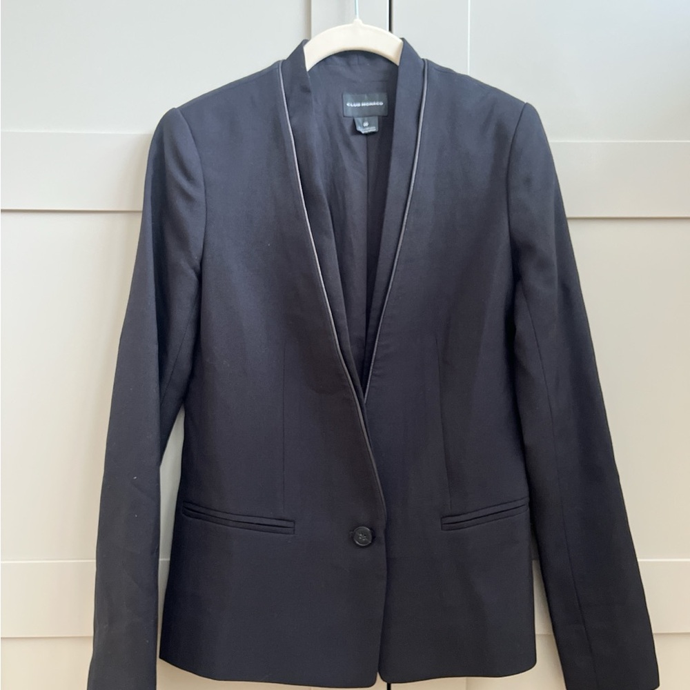 Club Monaco Black Women's Suit Jacket